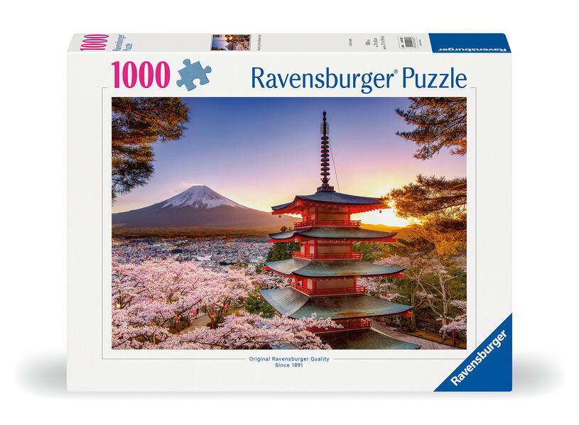 Ravensburger Puzzle 12000582 Kirschblüte in Japan 1000 Teile Puzzle