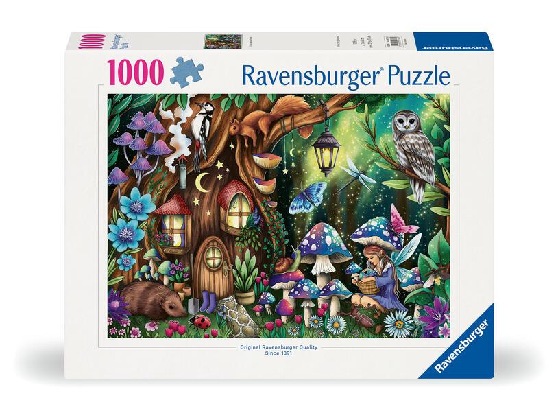 Ravensburger Puzzle 12000786 - Im Feenland - 1000 Teile Puzzle für Erwachsene ab 14 Jahren