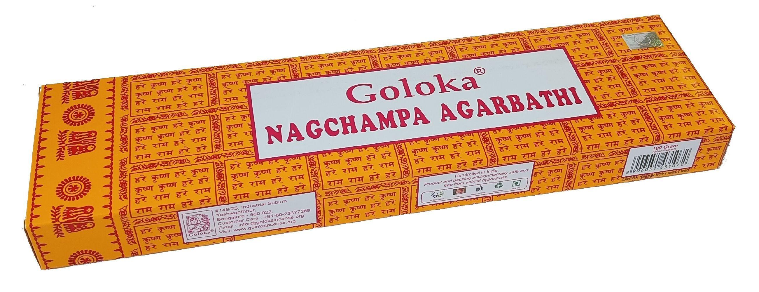 Räucherstäbchen Goloka "Nag Champa" 100gr.