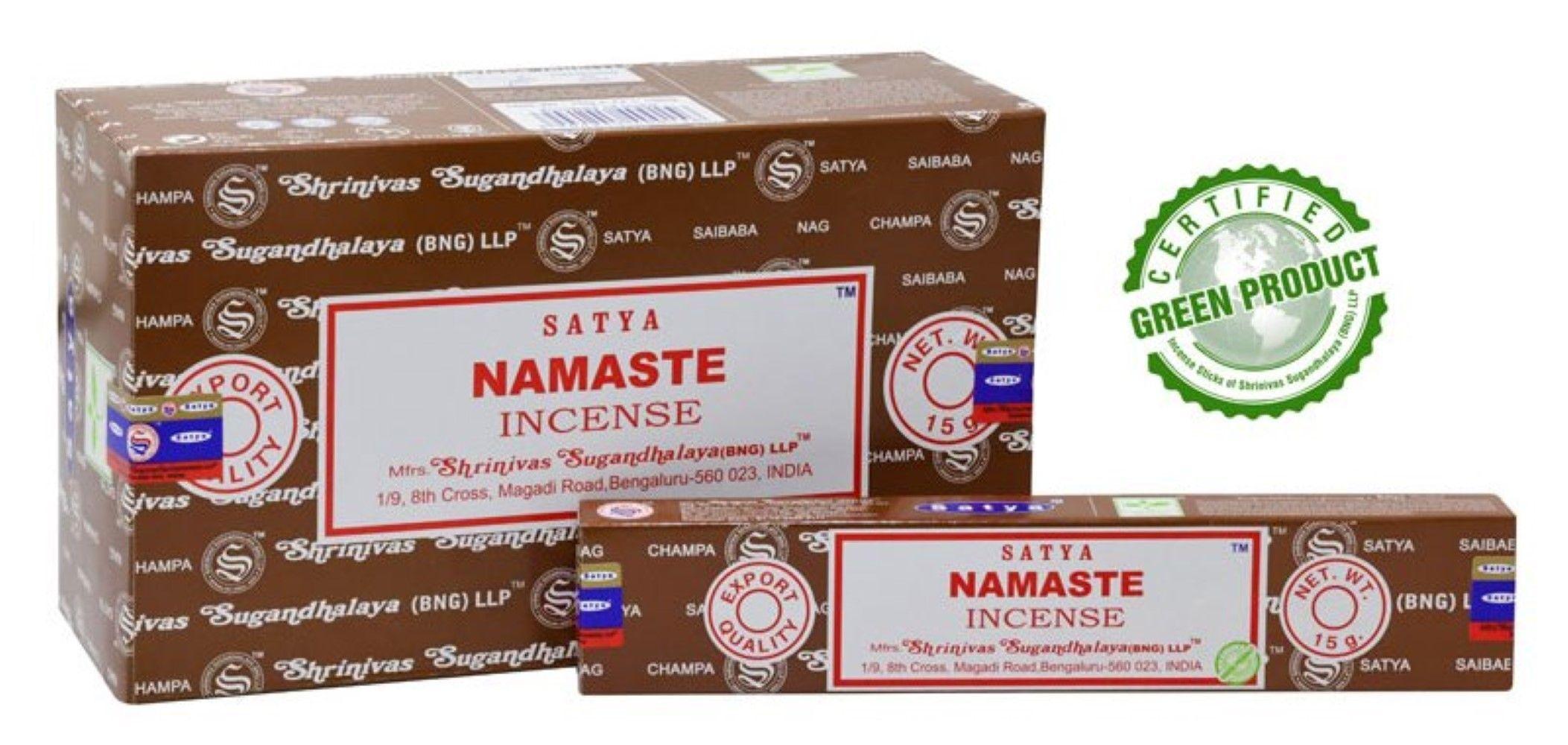 Räucherstäbchen Satya Sai Baba "Namaste" 15gr.