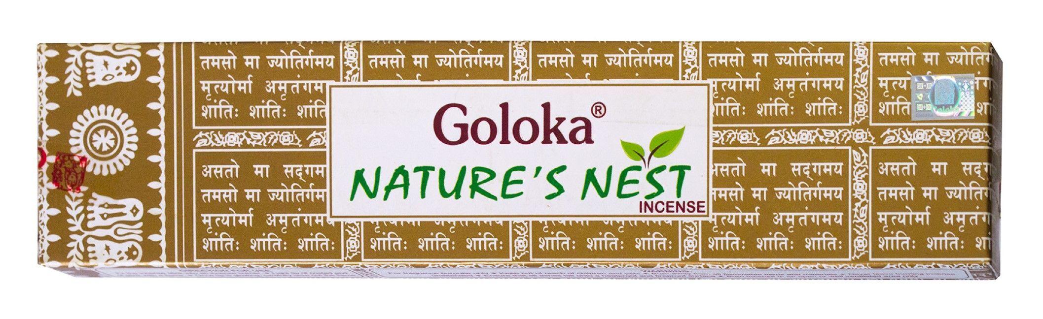 Räucherstäbchen Goloka "Nature`s Nest" 15gr.