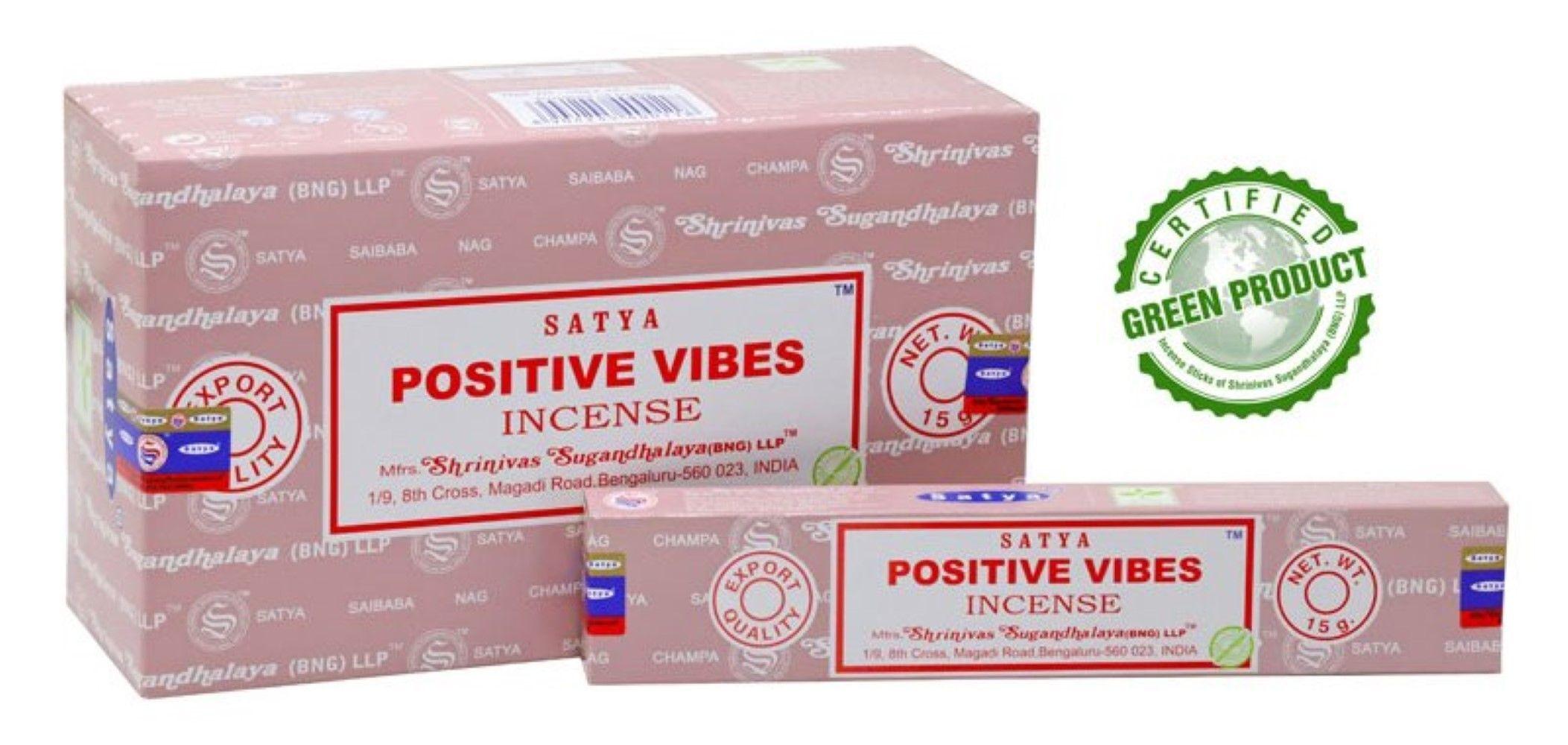 Räucherstäbchen Satya Sai Baba "Positive Vibes" 15gr