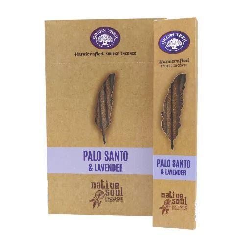 Räucherstäbchen Green Tree Native Soul Smudge "Palo Santo & Lavender" 15gr. (8 Sticks)