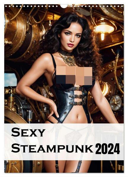 Sexy Steampunk (Wandkalender 2025 DIN A3 hoch), CALVENDO Monatskalender