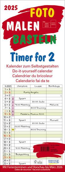 Foto-Malen-Basteln Timer for 2 2025