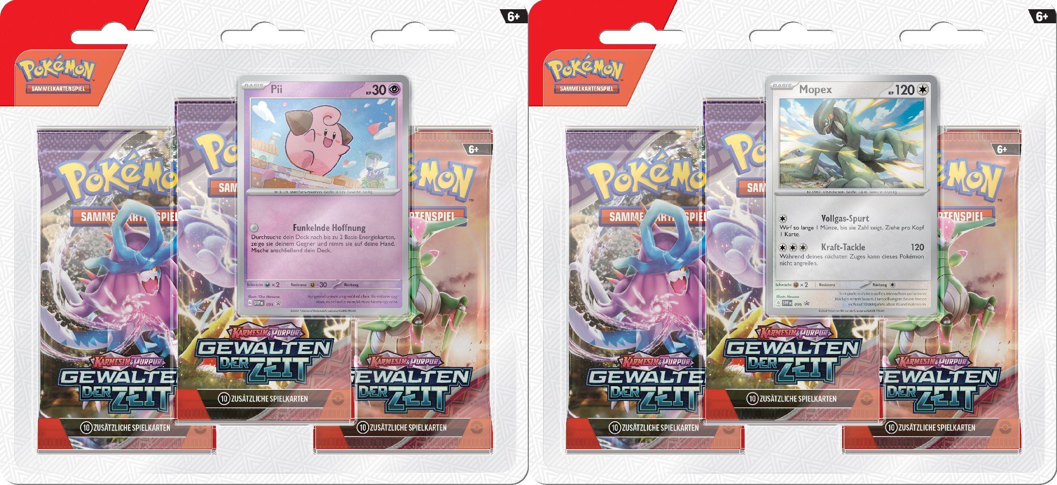 Pokémon TCG - KP05 3-Pack Blister DE