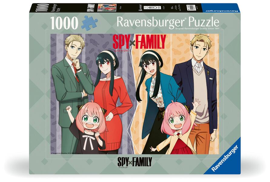 Ravensburger Puzzle 12001197 - Spy X Family - 1000 Teile Spy X Family Puzzle für Erwachsene und Kinder ab 14 Jahren