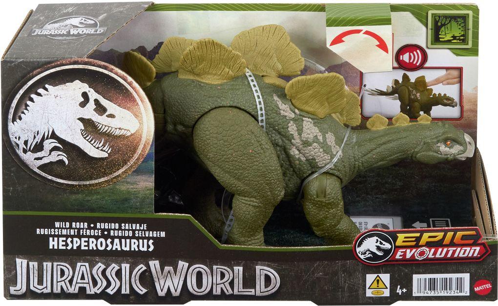 Mattel - Jurassic World Wild Roar Hesperosaurus
