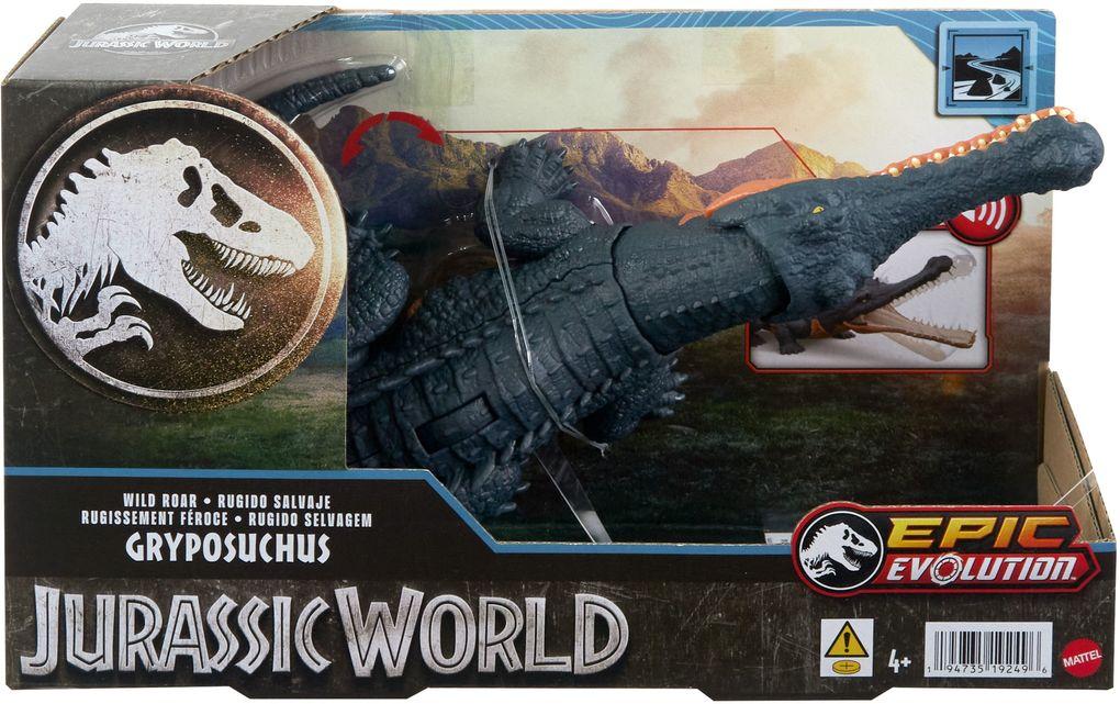 Mattel - Jurassic World Wild Roar Gryposuchus