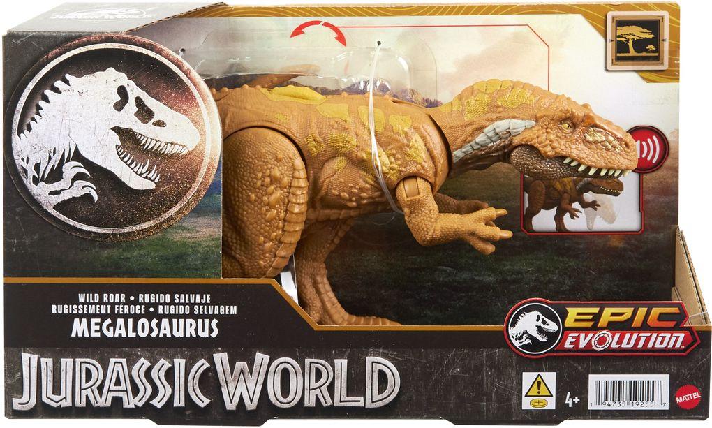 Mattel - Jurassic World Wild Roar Megalosaurus