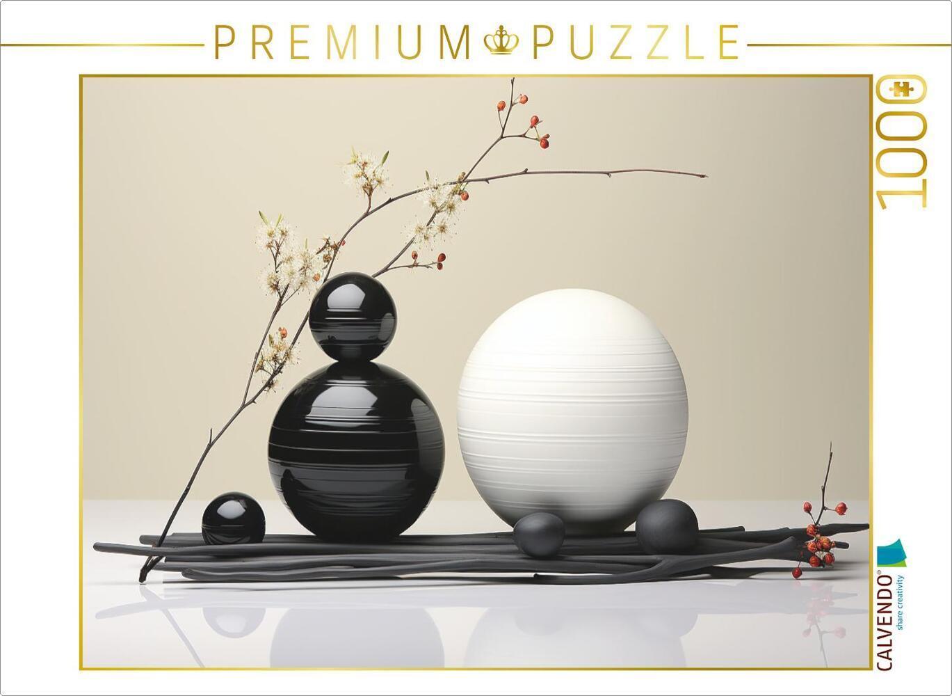 CALVENDO Puzzle Stärke - Zen | 1000 Teile Lege-Größe 64x48cm Foto-Puzzle für glückliche Stunden