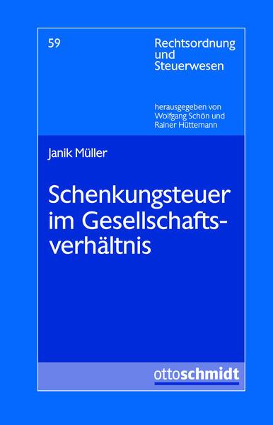 Schenkungsteuer im Gesellschaftsverhältnis