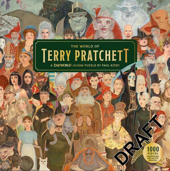 The World of Terry Pratchett 1000 Piece Puzzle