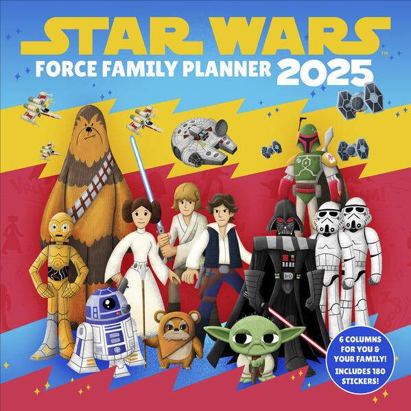 Star Wars 2025 30X30 Familienplaner