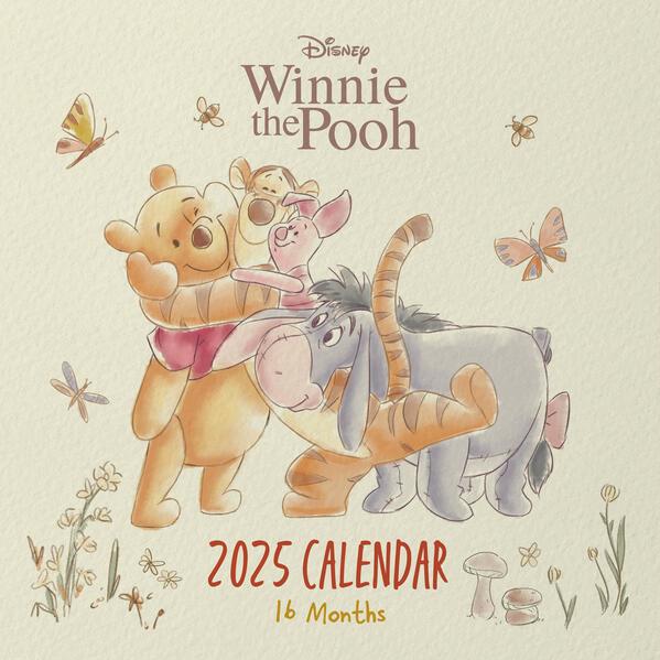 Winnie the Pooh 2025 30X30 Broschürenkalender