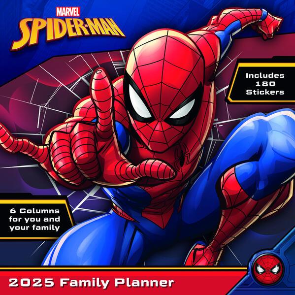 Spider-Man 2025 30X30 Familienplaner