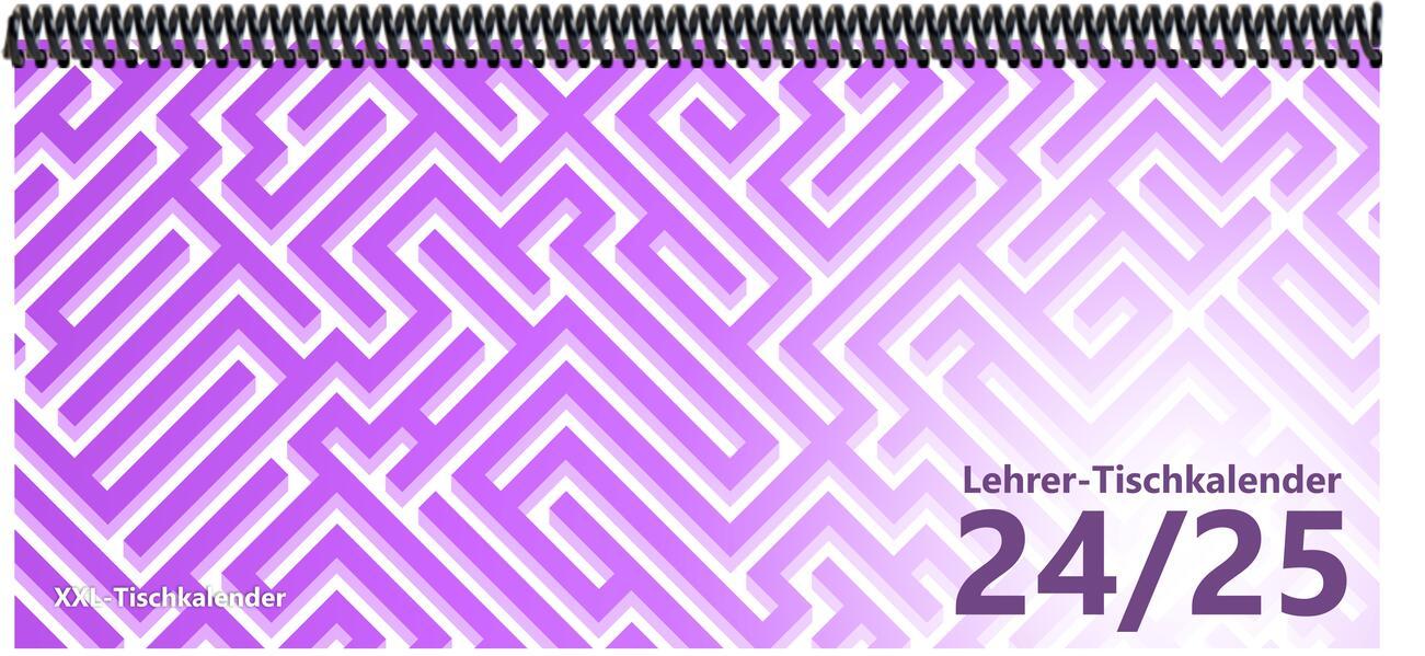 Lehrer - Tischkalender 2024/25