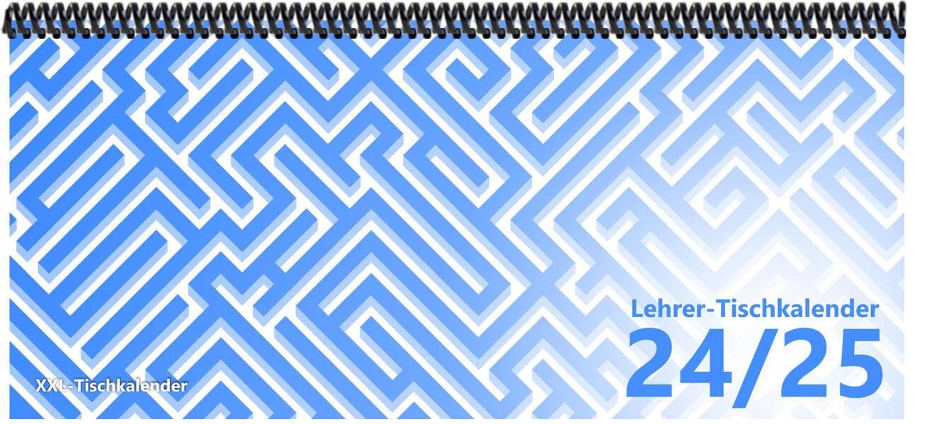Lehrer - Tischkalender 2024/25
