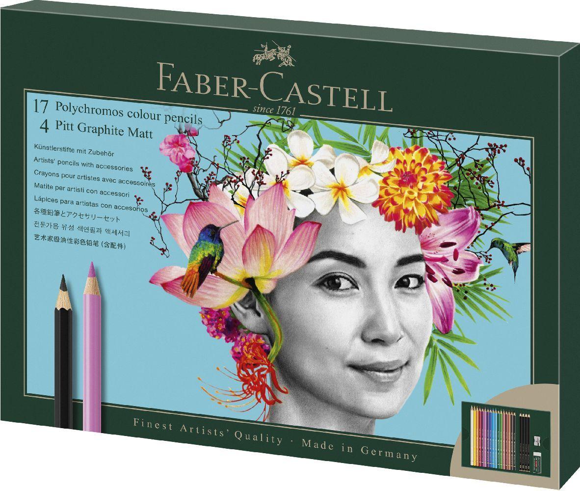 Faber-Castell Polychromos & Pitt Graphite Matt 23er Set