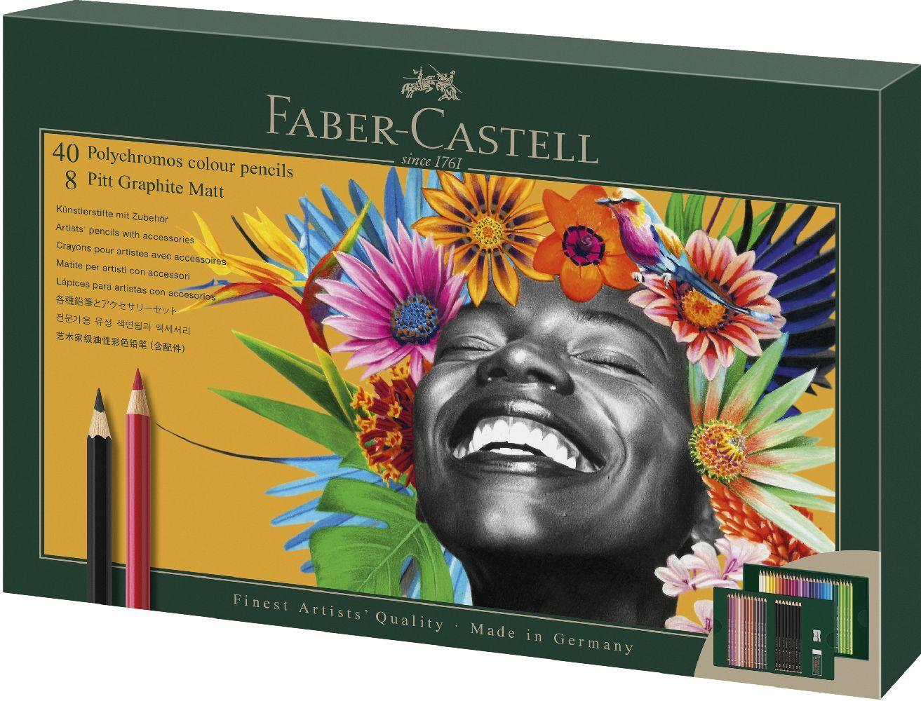 Faber-Castell Polychromos & Pitt Graphite Matt 50er