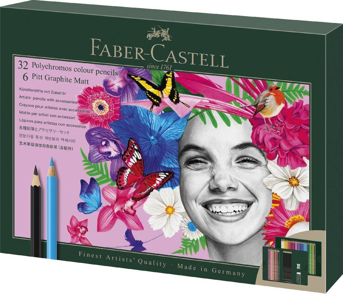 Faber-Castell Polychromos & Pitt Graphite Matt 40er