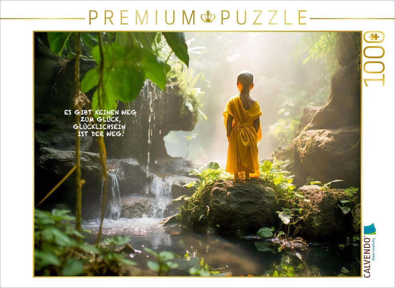 CALVENDO Puzzle Glück | 1000 Teile Lege-Größe 64x48cm Foto-Puzzle für glückliche Stunden