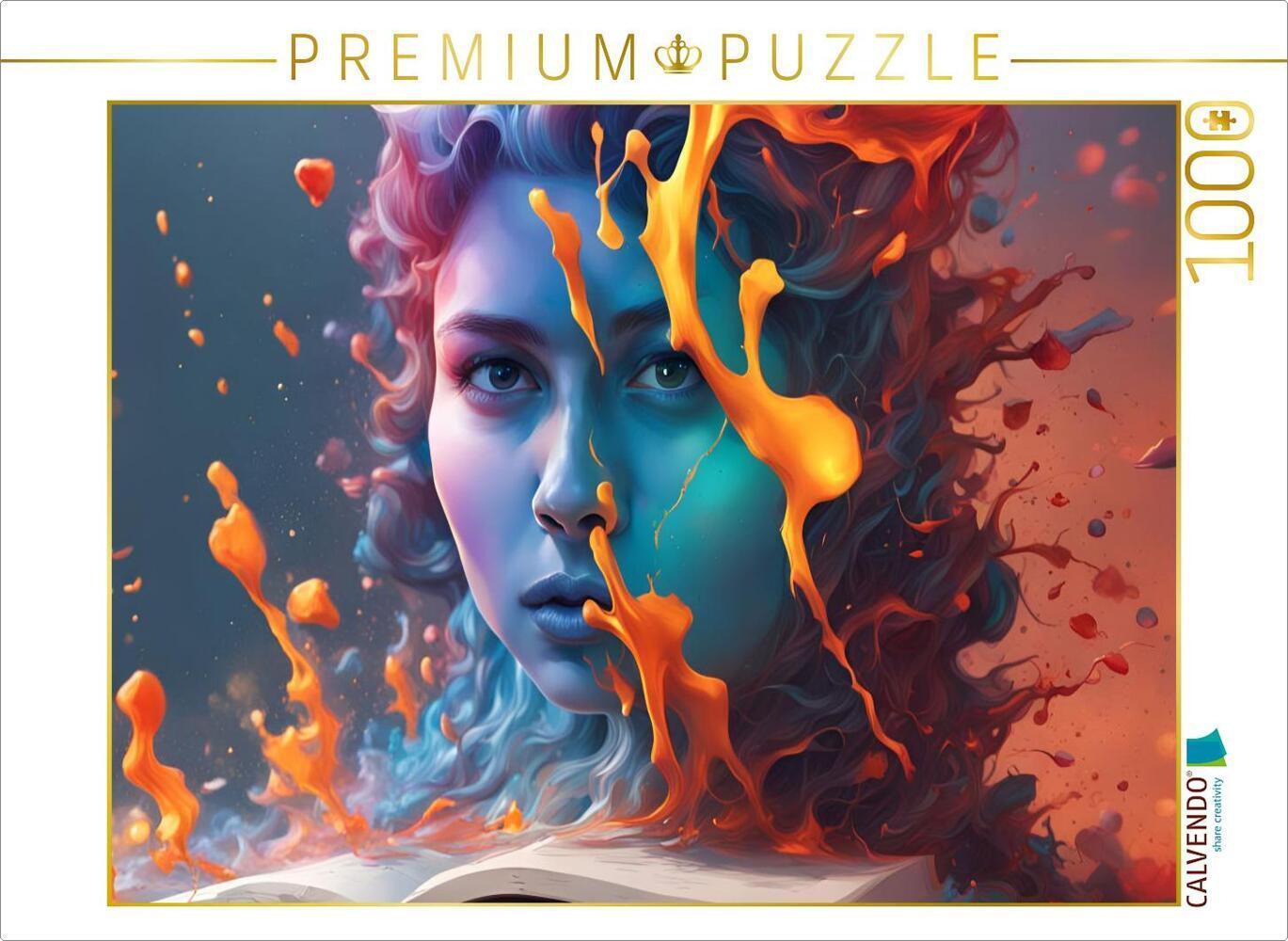 CALVENDO Puzzle Kreativer Geist | 1000 Teile Lege-Größe 64x48cm Foto-Puzzle für glückliche Stunden