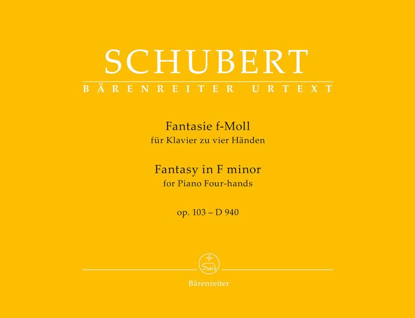 Fantasie für Klavier zu vier Händen f-Moll op. 103 D 940