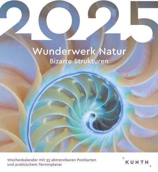 Wunderwerk Natur - Bizarre Strukturen - KUNTH Postkartenkalender 2025