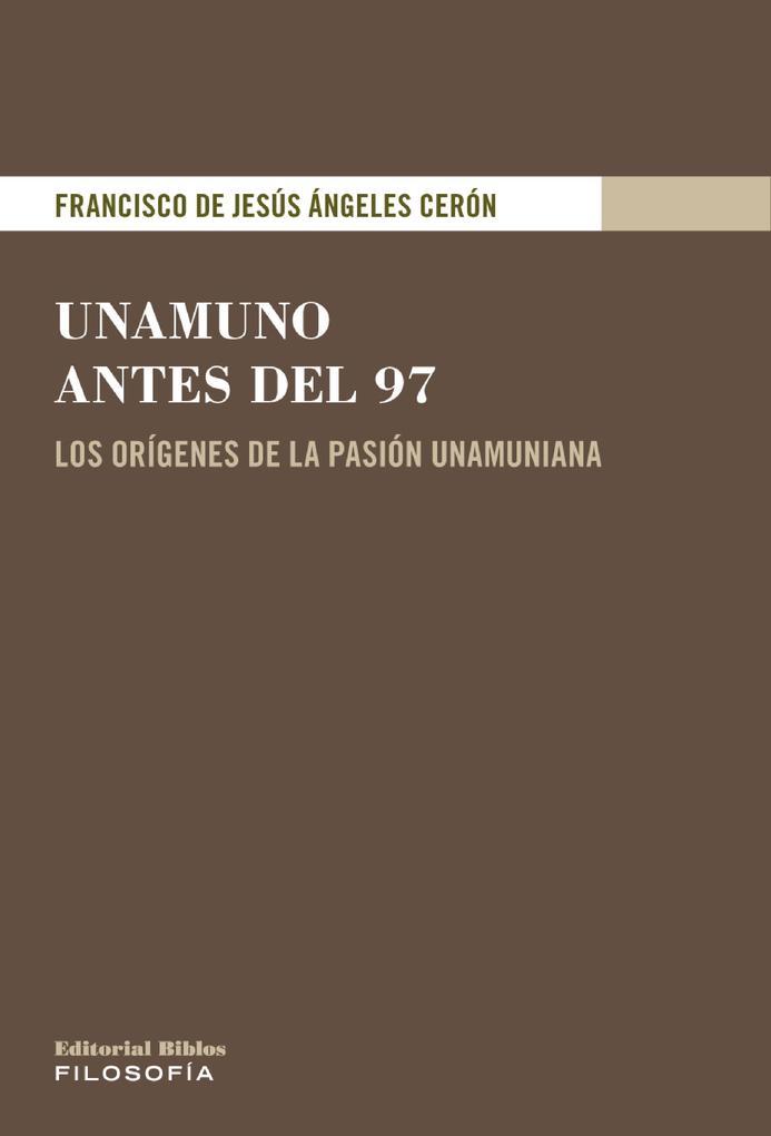 Unamuno antes del 97