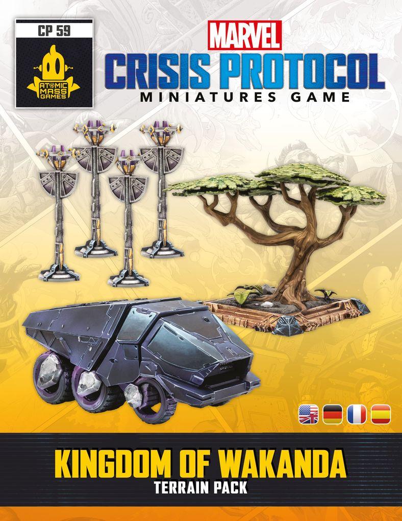 Atomic Mass Games - Marvel: Crisis Protocol - Kingdom of Wakanda Terrain Pack