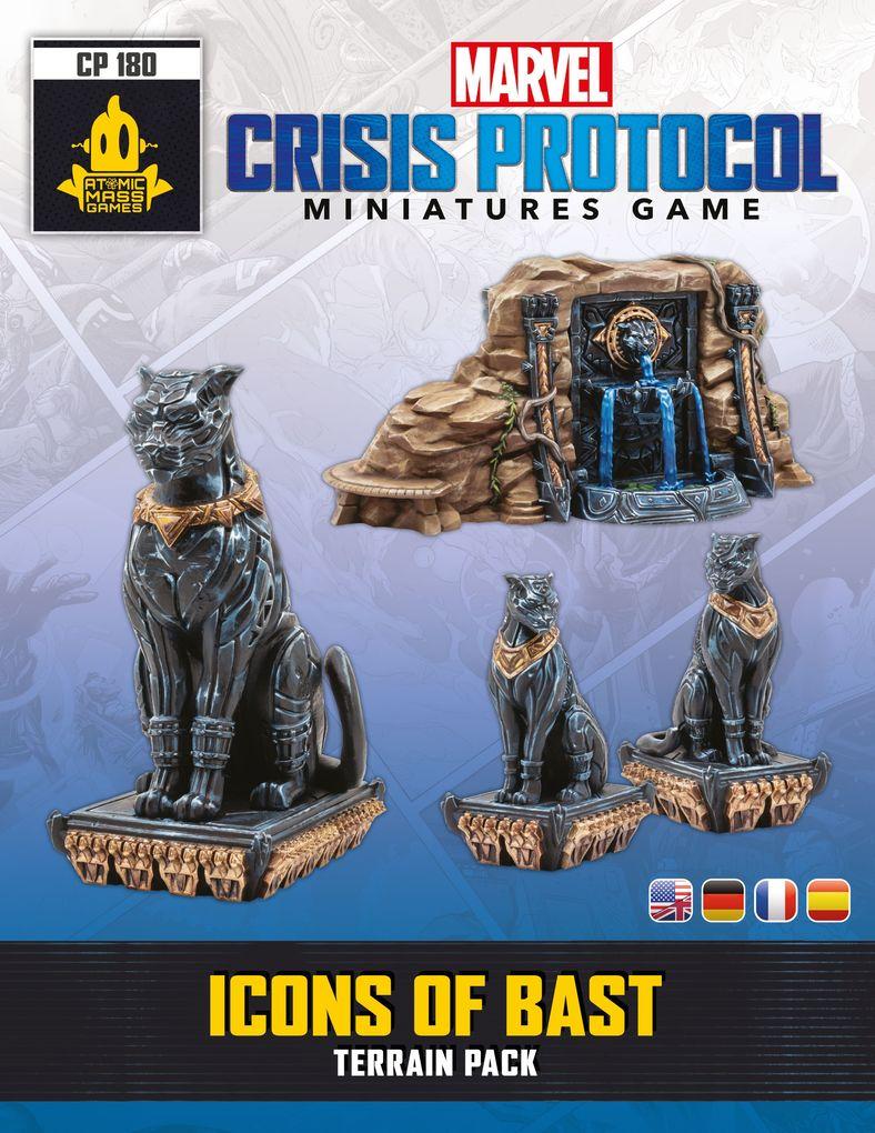 Atomic Mass Games - Marvel: Crisis Protocol - Icons of Bast Terrain Pack