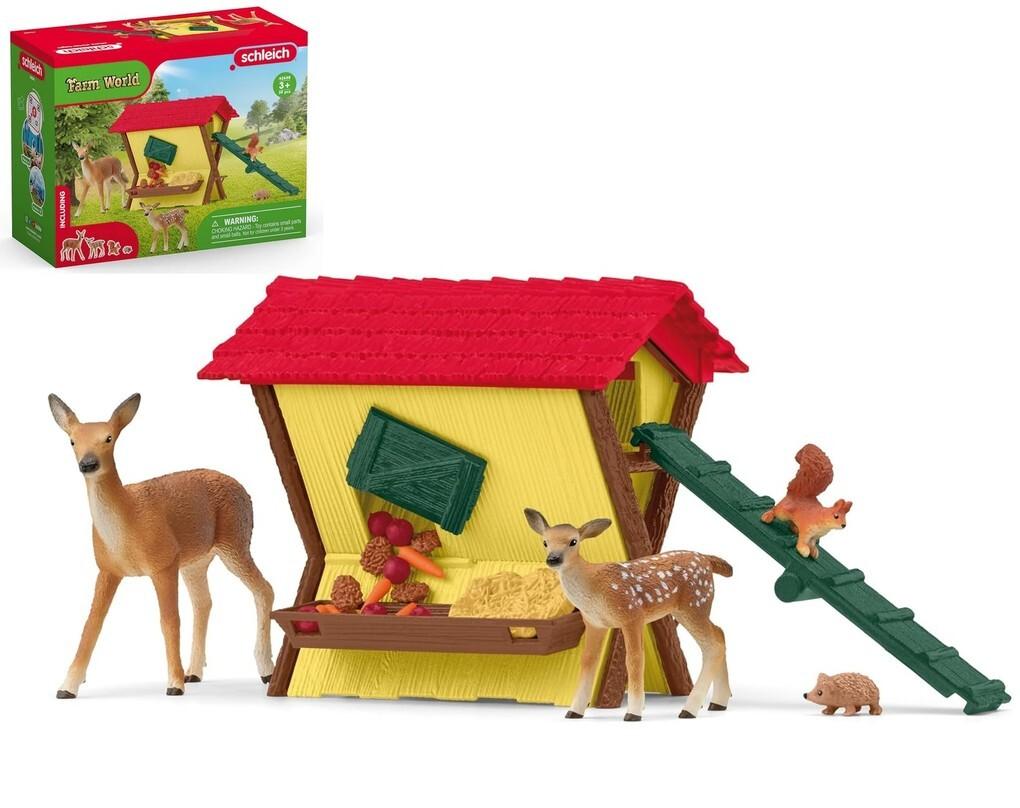 Schleich - Farm World - Fütterung der Waldtiere