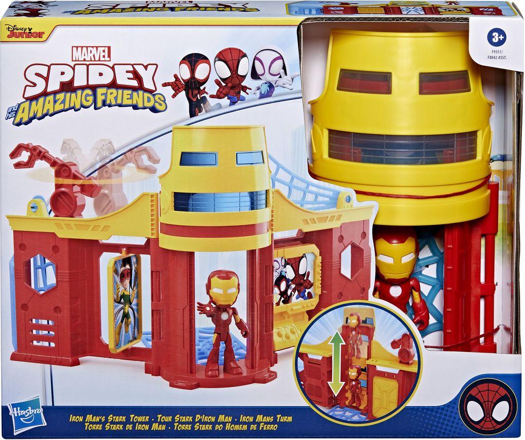 Hasbro - Marvel Spidey and His Amazing Friends - Iron Mans Turm