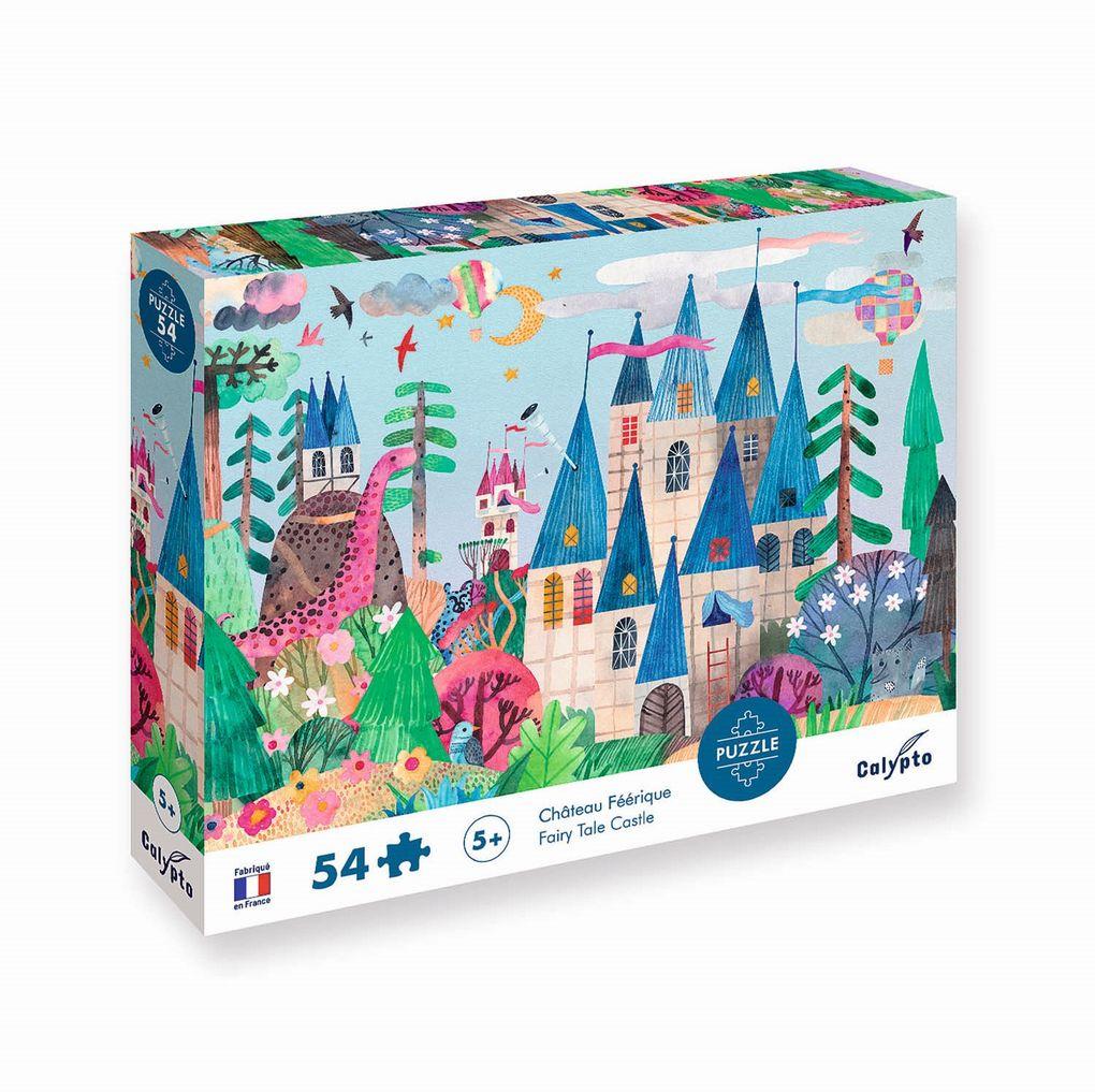 SentoSphere - Calypto - Puzzle - Märchenschloss, 54 Teile