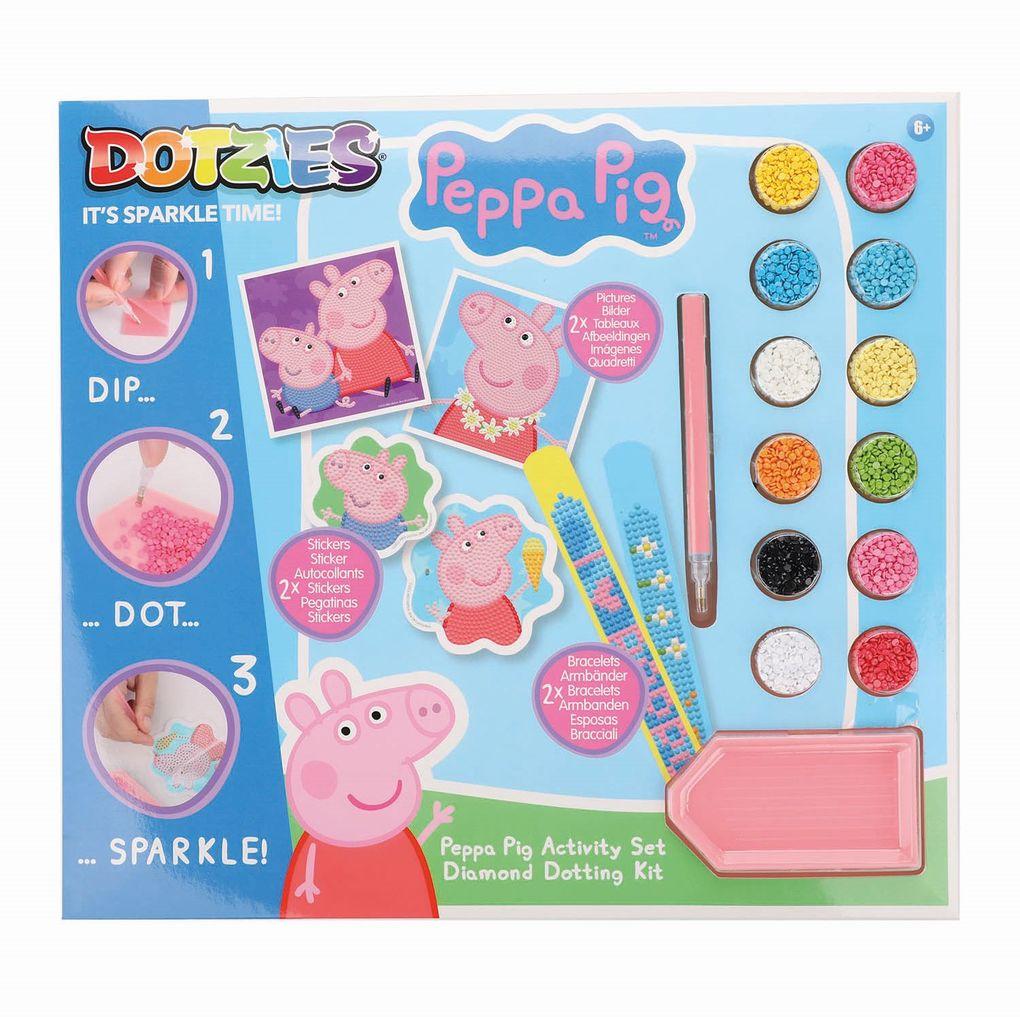 Diamond Dotz - Dotzies - Diamond Painting Set Peppa Pig