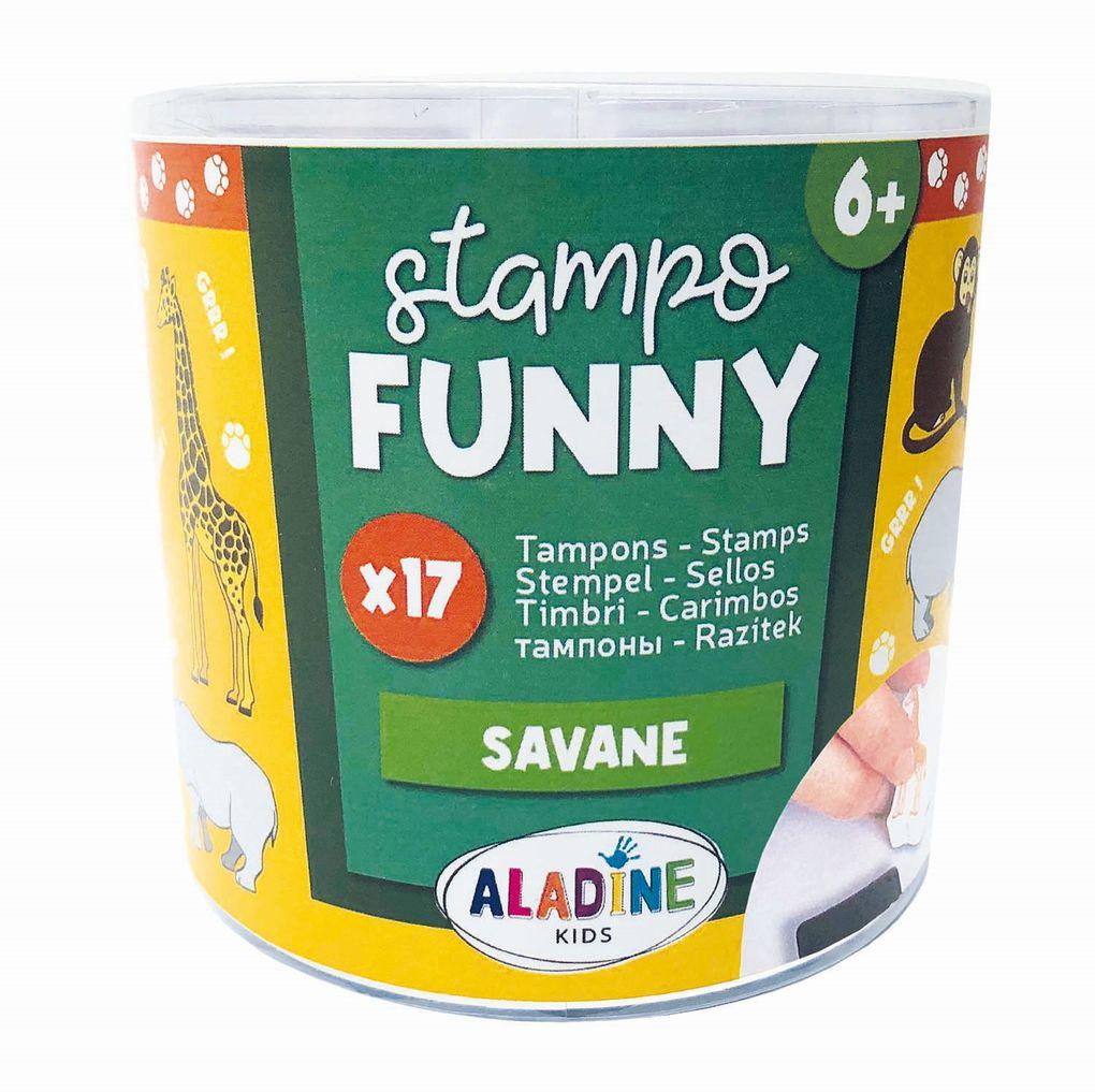 Aladine - Kinder Stempel Funny Savanne