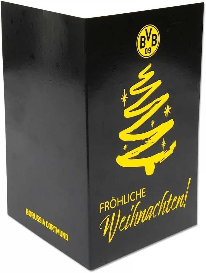 Borussia Dortmund BVB Weihnachtsgrußkarte, 1 Stk