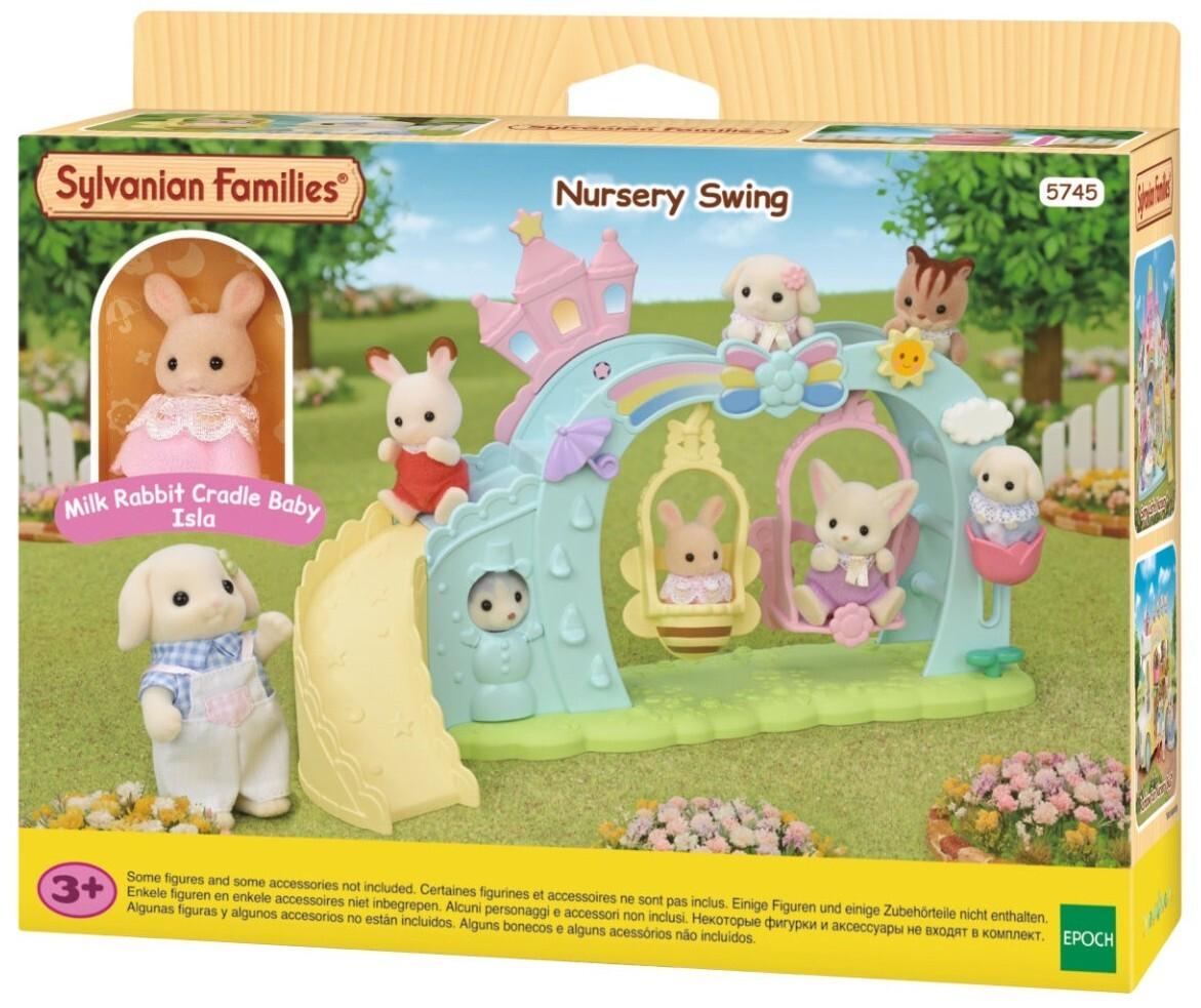 Sylvanian Families - Erlebniskindergarten Schaukel mit Figur