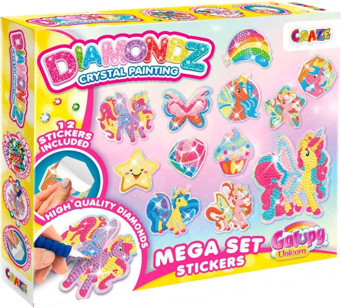 DIAMONDZ Galupy Unicorn Mega Sticker Set