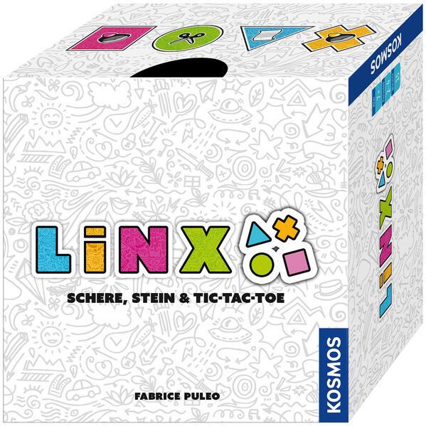 KOSMOS 684761 - Linx Schere-Stein+TicTacToe, Taktikspiel, Familienspiel