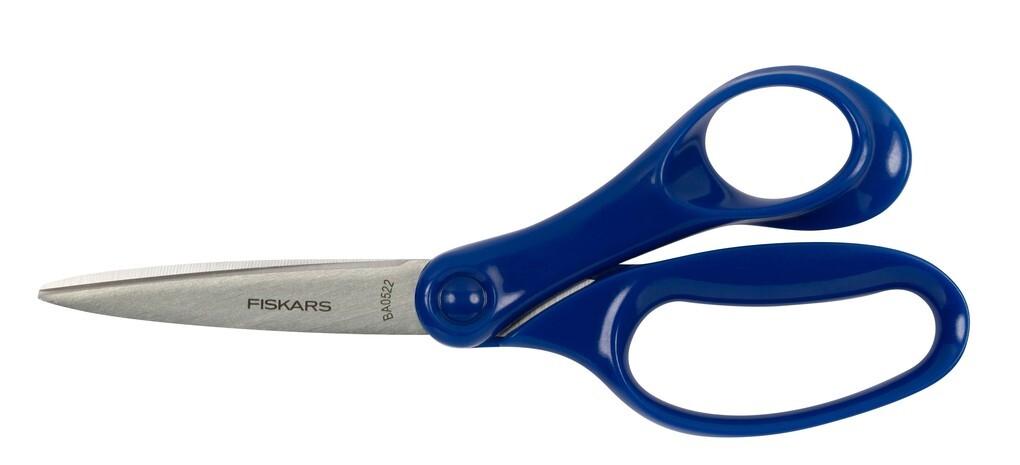 Fiskars Schulschere ab 12 Jahre, 18 cm blau