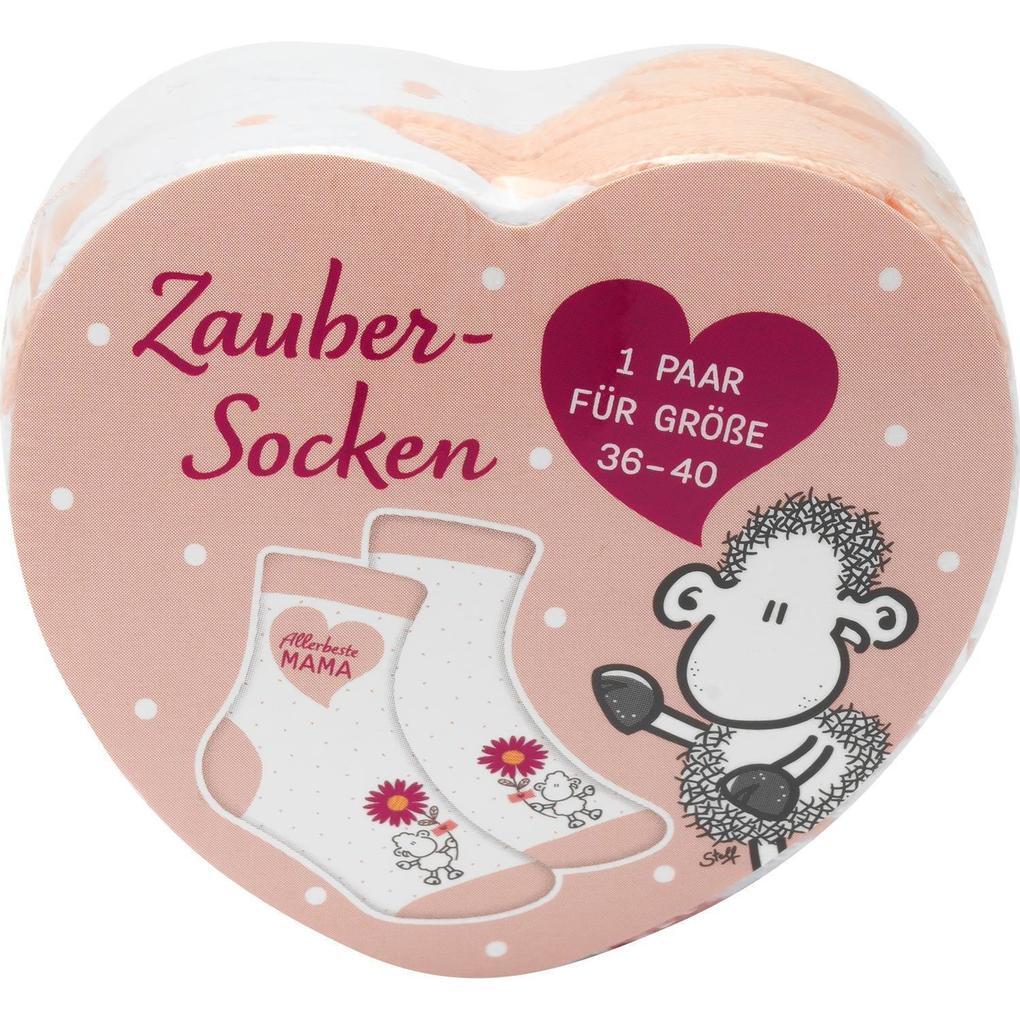 Sheepworld Zaubersocken Motiv "Allerbeste Mama"