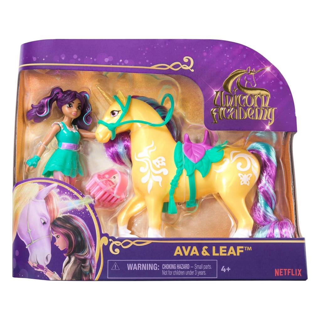 Spin Master - Unicorn Academy - Ava und Einhorn Leaf Set