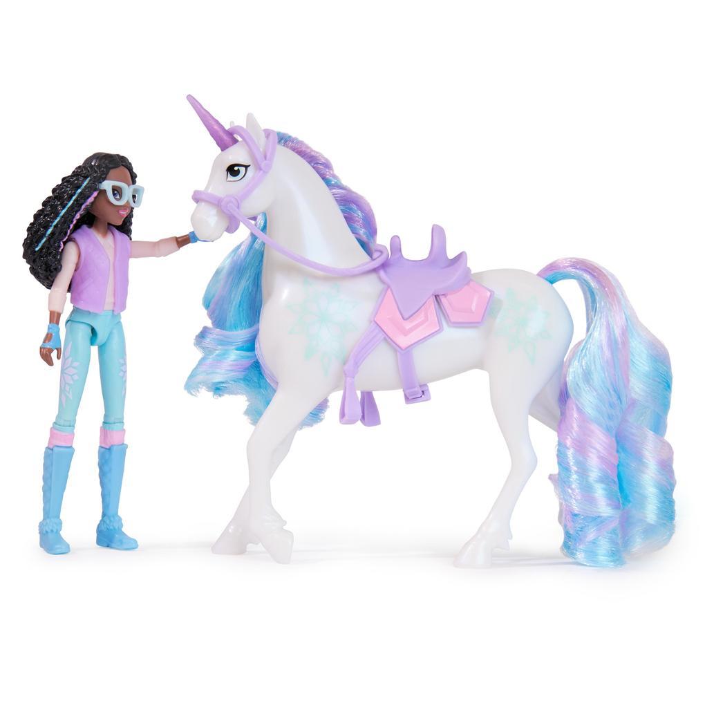 Spin Master - Unicorn Academy - Layla und Einhorn Glacier Set