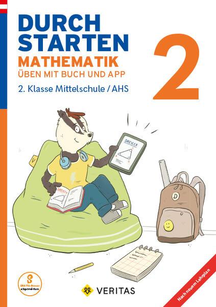 Durchstarten 2. Jahrgangsstufe - Mathematik - Mittelschule/AHS - Übungsbuch mit Lösungen und App