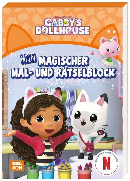 Gabby's Dollhouse: Mein magischer Mal- und Rätselblock