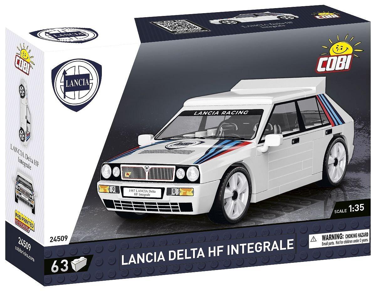 COBI 24509 - Lancia Delta HF Integrale, Maßstab 1:35, Bausatz, 63 Klemmbausteine