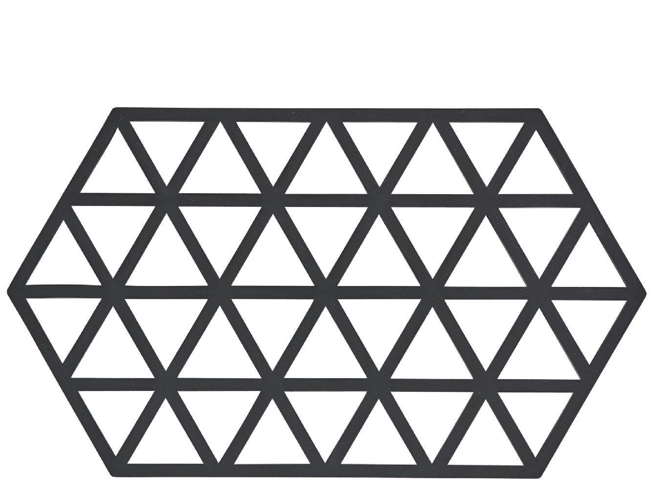 Untersetzer Triangles Black L24