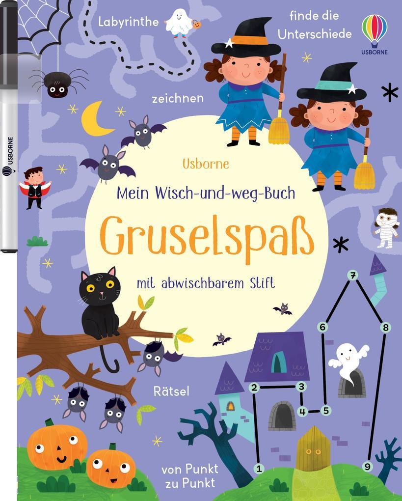 Mein Wisch-und-weg-Buch: Gruselspaß